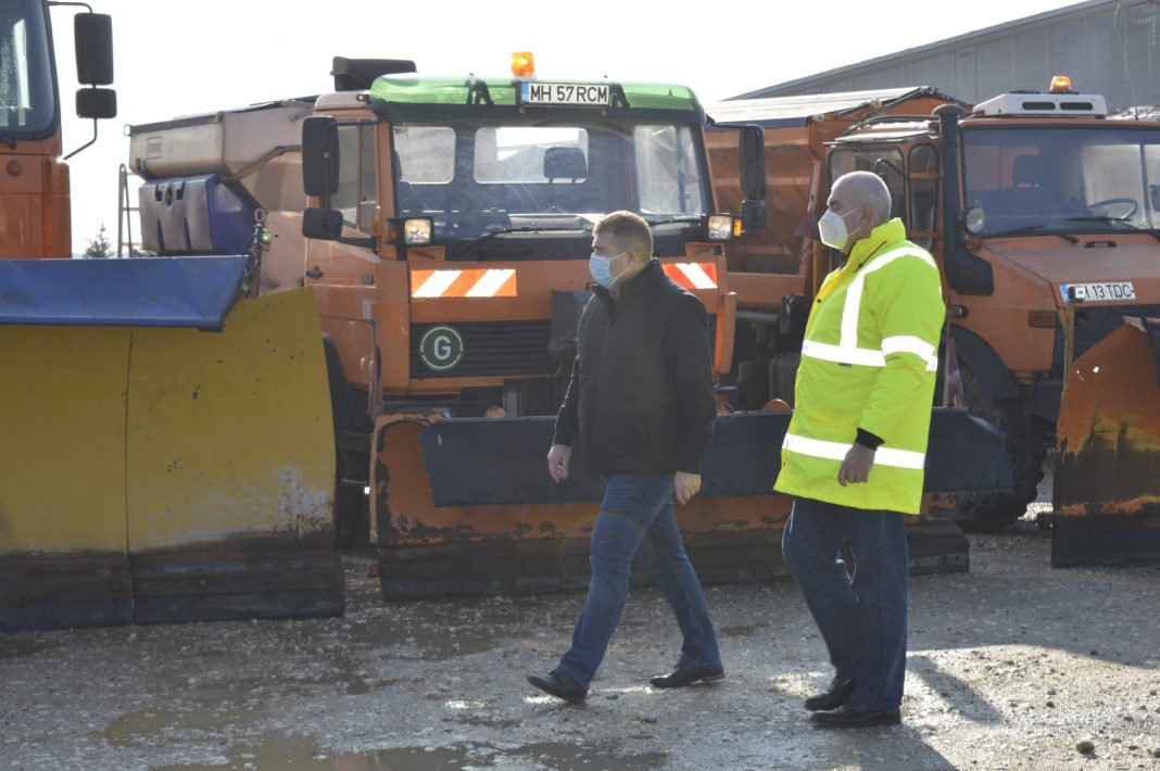 ALADIN GEORGESCU, președintele CJ Mehedinti: “Suntem pregătiți pentru deszăpezirea drumurilor județene în caz de ninsori”