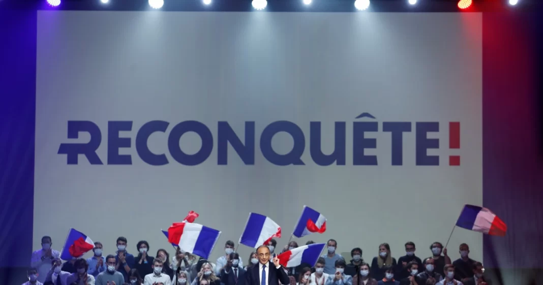 O mulțime în delir la mitingul lui Zemmour în regiunea pariziană: Recucerim Franța