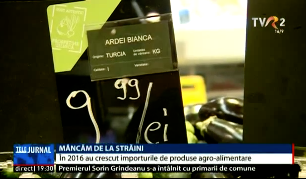 Suntem a cincea putere europeană în agricultură dar am ajuns cei mai mari importatori de alimente