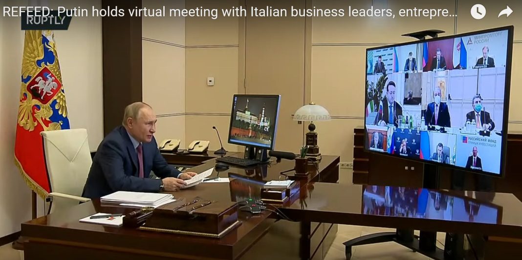 Șefii marilor companii italiene au sfidat guvernul de la Roma și „s-au bulucit la discuția cu țarul Putin”