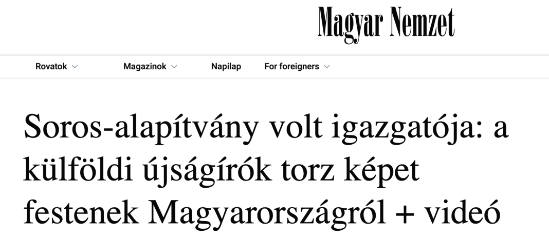 Un ziar maghiar are mărturii explozive din fundația Soros și din interiorul Renew Europe