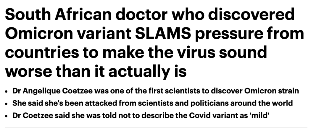 Medicul sud african care a descoperit Omicron, dezvăluiri șocante: Au existat o mulțime de presiuni din partea oamenilor de știință și politicienilor europeni care mi-au cerut „Vă rog să nu spuneți că este o boală ușoară”