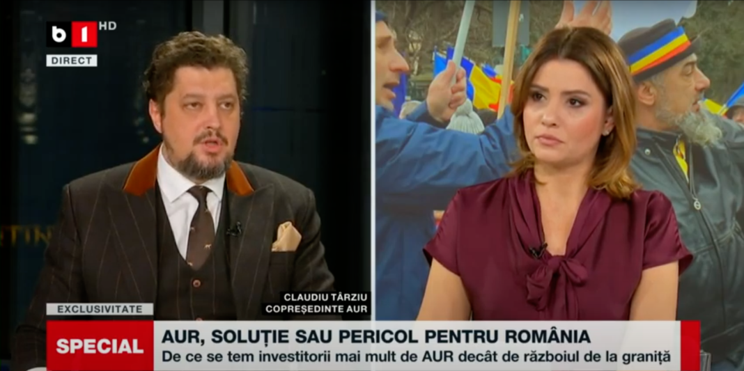 Co-președintele AUR Claudiu Târziu vrea mai multe trupe NATO în România și cumpărarea de mai multe arme de la alianții nord-atlantici. Târziu ar vrea și stagiul militar obligatoriu