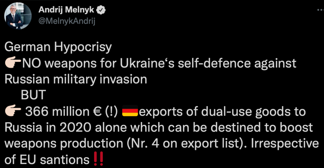 Ambasadorul Ucrainei la Berlin denunță IPOCRIZIA GERMANĂ