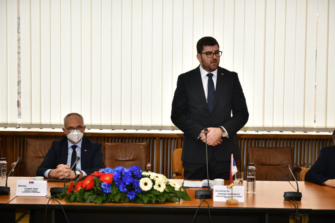 Ambasadorul Serbiei de Ziua Națională a Serbiei în Mehedinți