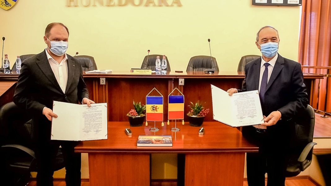 Județul Hunedoara se va înfrăți cu Municipiul Chișinău