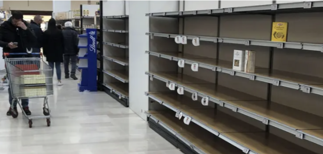 Supermarketurile austriece s-au golit