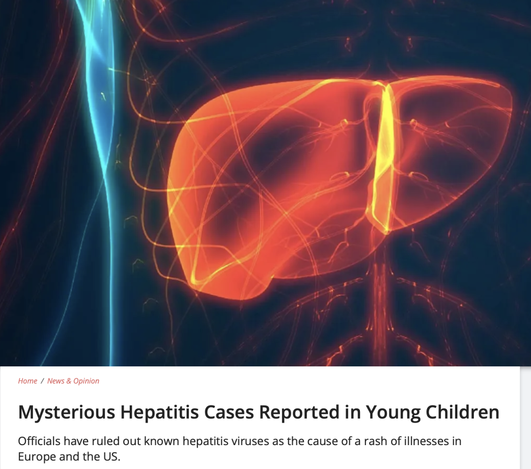Primul caz de hepatită necunoscută care alertează Europa la un copil din România