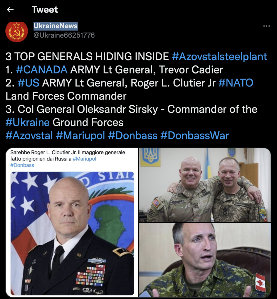 Bomba în scandalul generalilor din catacombele Azovstal: Ar fi fost 3, dintre care un comandant NATO