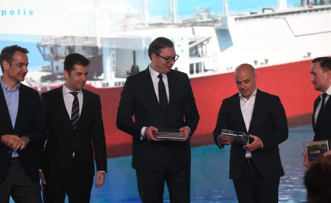 România nu a fost prezentă la ceremonia de la terminalul de gaze naturale de la Alexandroupolis