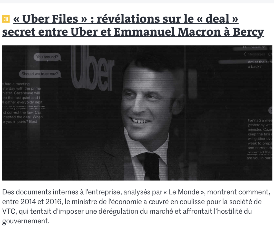 UBERGATE: Uber a corupt lideri mondiali