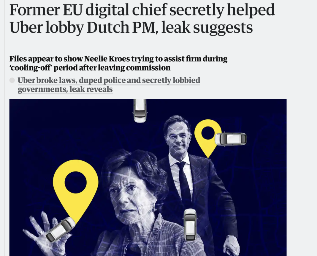 UBERGATE/Premierul olandez care dă lecții de integritate României prins în scandalul Uber