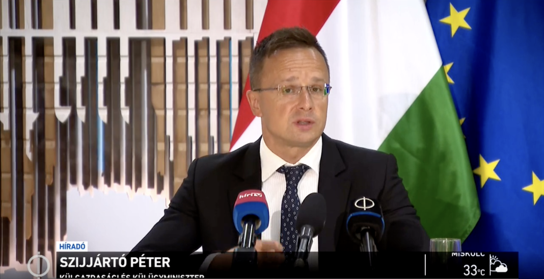 Ministrul de externe maghiar acuză farsa de la Bruxelles cu energia