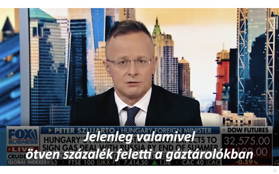 Ministrul de externe maghiar la Fox News: Ne bazăm doar pe gazul rusesc deoarece gazele din Marea Neagră nu sunt exploatate