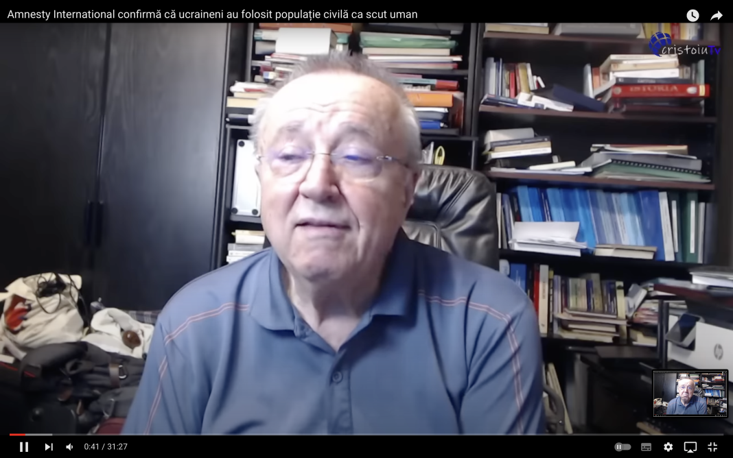 CENZURĂ LA PUTEREA A CINCEA/ Ion Cristoiu interzis pe YouTube pentru că a vrut să redifuzeze un fragment din filmul „Cel mai iubit dintre pământeni”. YOU TUBE: E PORNOGRAFIE