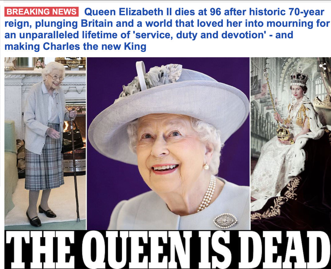 Regina Elisabeta a murit la 96 de ani după o domnie de 70