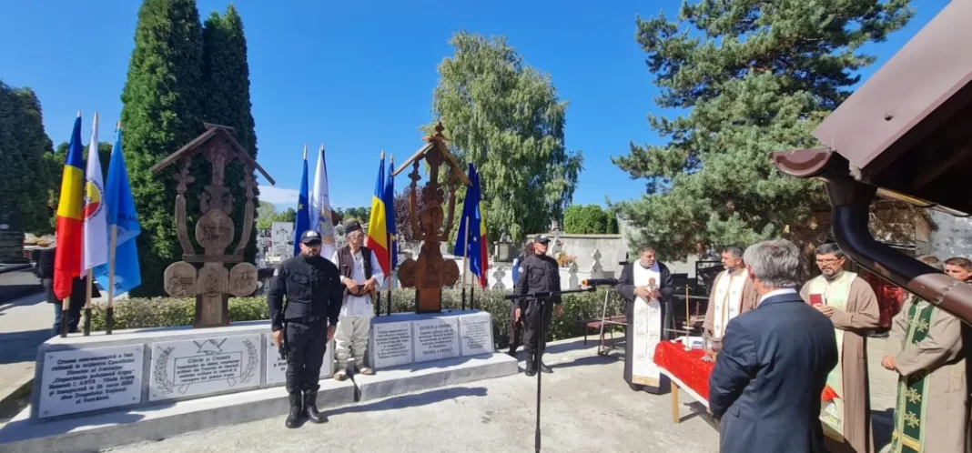 SRI a binecuvântat odiosul monument dedicat fostei Securități de la Pitești