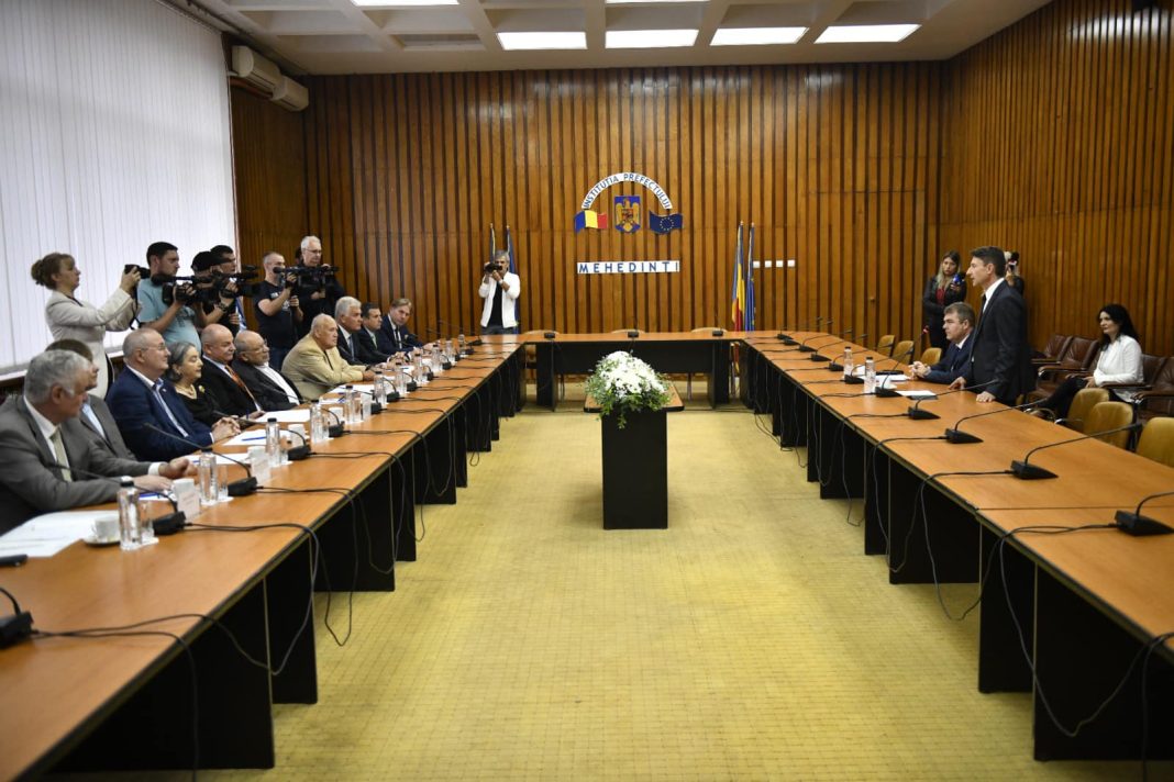 Delegație a Uniunii Consulilor Onorifici în Mehedinți