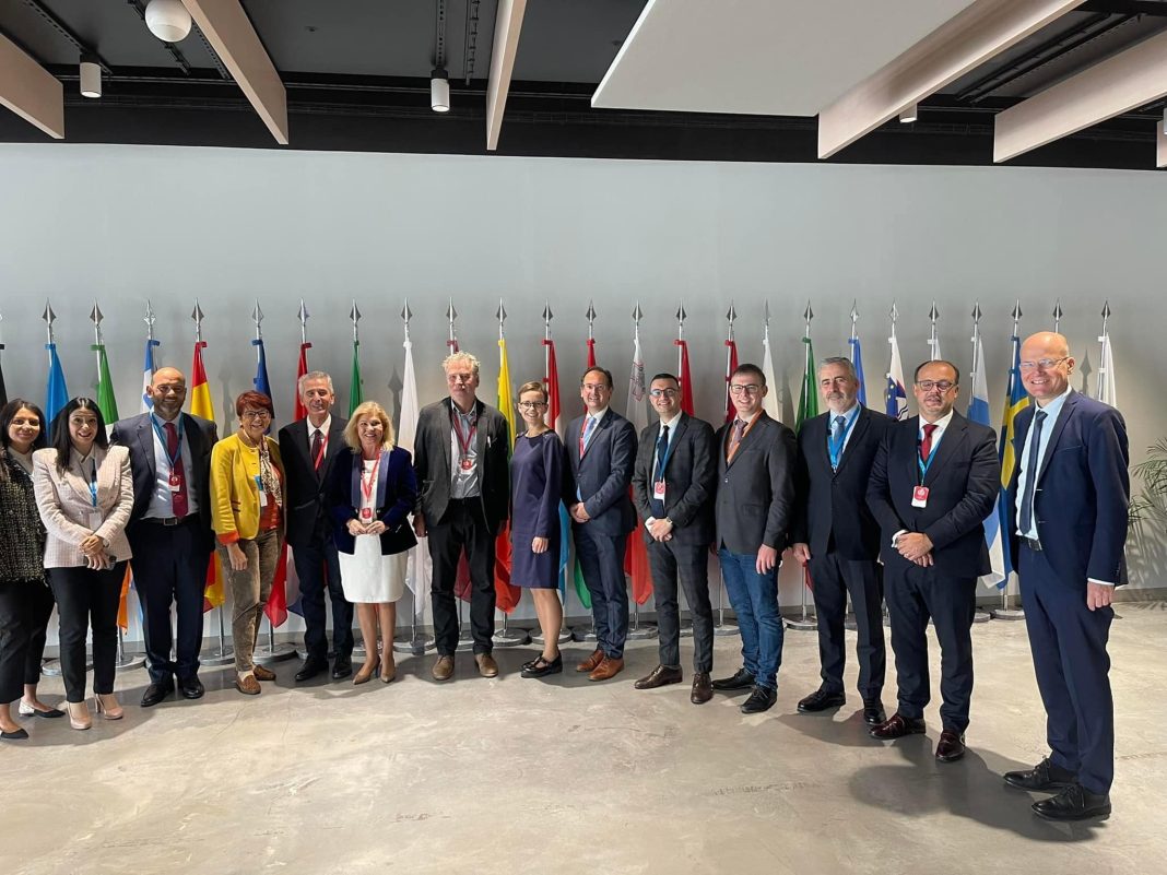 Deputata Horga la 𝐂𝐨𝐧𝐟𝐞𝐫𝐢𝐧𝐭̗𝐚 𝐢𝐧𝐭𝐞𝐫𝐩𝐚𝐫𝐥𝐚𝐦𝐞𝐧𝐭𝐚𝐫𝐚̆ 𝐩𝐫𝐢𝐯𝐢𝐧𝐝 𝐬𝐭𝐚𝐛𝐢𝐥𝐢𝐭𝐚𝐭𝐞𝐚, 𝐜𝐨𝐨𝐫𝐝𝐨𝐧𝐚𝐫𝐞𝐚 𝐞𝐜𝐨𝐧𝐨𝐦𝐢𝐜𝐚̆ 𝐬̗𝐢 𝐠𝐮𝐯𝐞𝐫𝐧𝐚𝐧𝐭̗𝐚 𝐢̂𝐧 𝐔𝐄: În actualele circumstanțe geopolitice, anumite provocări emergente au fost agravate de agresiunea ilegală a Federației Ruse în Ucraina, astfel încât trebuie abordate cu atenție evoluțiile de natură economică