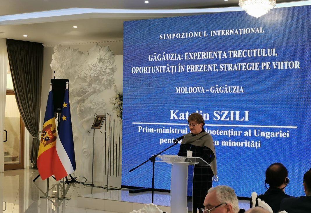Însărcinatul premierului Ungariei pentru probleme de autonomie și un deputat UDMR la aniversarea autonomiei Găgăuziei