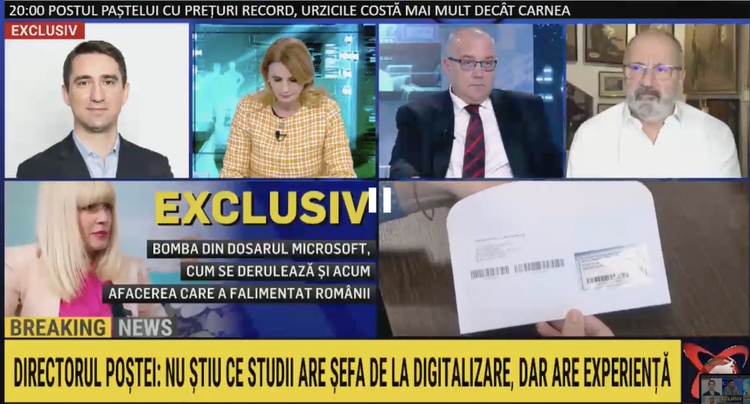 Șeful Poștei, halucinant în dialogul cu Anca Alexandrescu