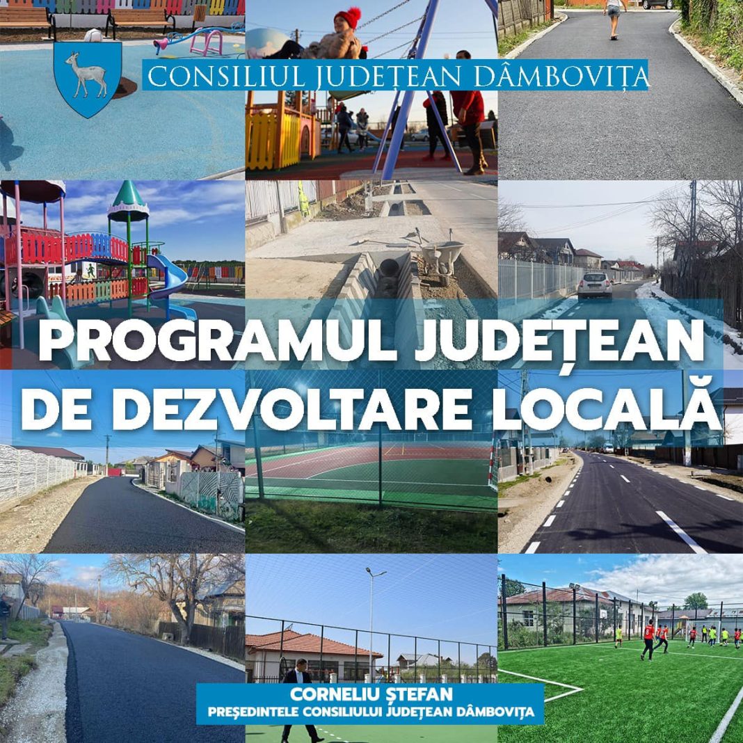Dâmbovița, singurul județ în care administrație publică județeană cofinanțează proiectele de infrastructură rutieră și investițiile primăriilor în sănătate, mediu, sport, cultură, situații de urgență, sisteme de alimentare cu apă și canalizare