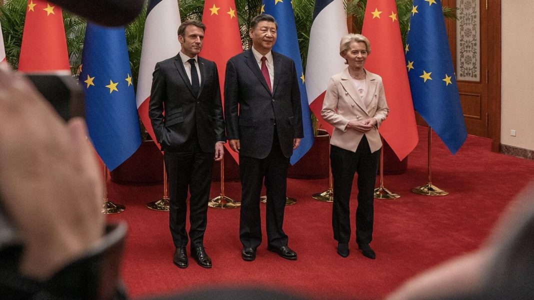 Macron gafă după gafă în China