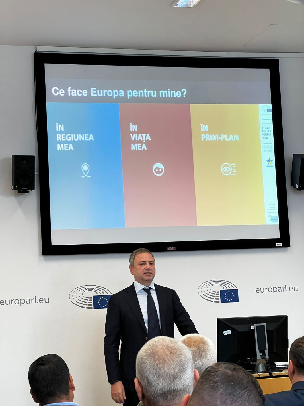 Europarlamentarul Dan Motreanu i-a adus în Parlamentul European pe reprezentanții administrației liberale din Giurgiu: Am discutat despre fondurile UE pe care România le poate accesa. Am pus accent pe folosirea fondurilor europene pentru ca România să reducă decalajele față de țările mai dezvoltate ale Uniunii Europene