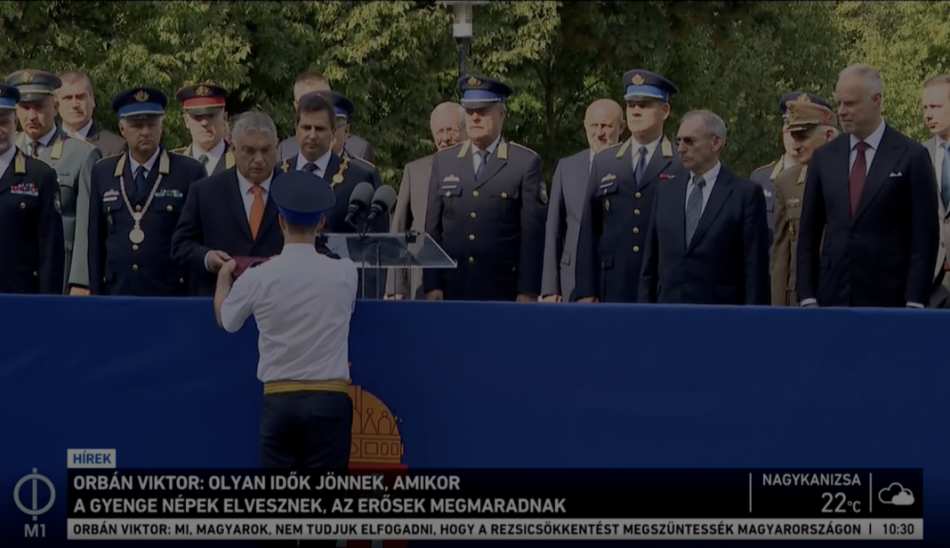 Viktor Orbán: Vin vremuri în care naţiunile slabe vor pieri