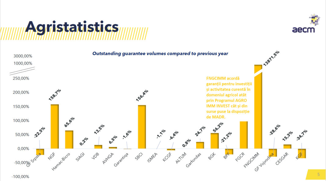 FNGCIMM a acordat în perioada 2020-2023 un număr record de garanții la nivel european