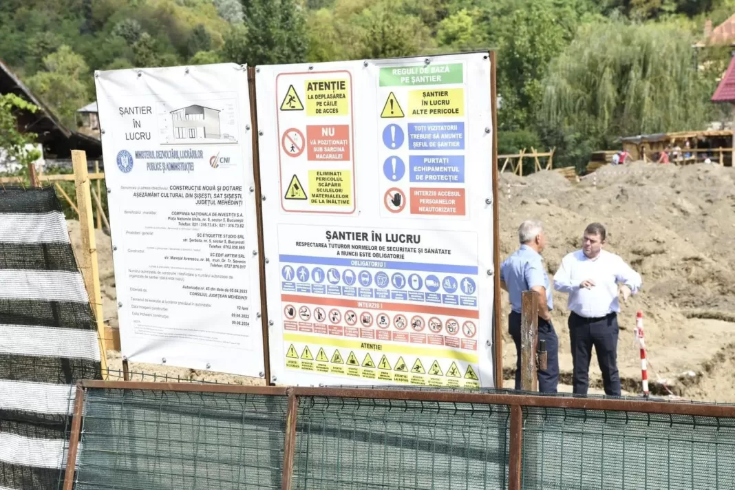 ÎN ȘIȘEȘTI SE CONSTRUIEȘTE UN NOU CĂMIN CULTURAL