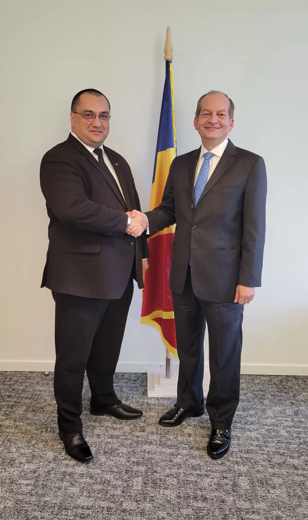 Europarlamentarul Terheș, întâlnire cu fostul ministru al Muncii din Administrația Trump