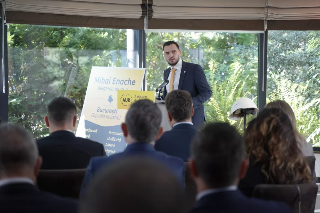 Candidatul AUR la Primăria București propune reconstruirea Mănăstirii Văcărești