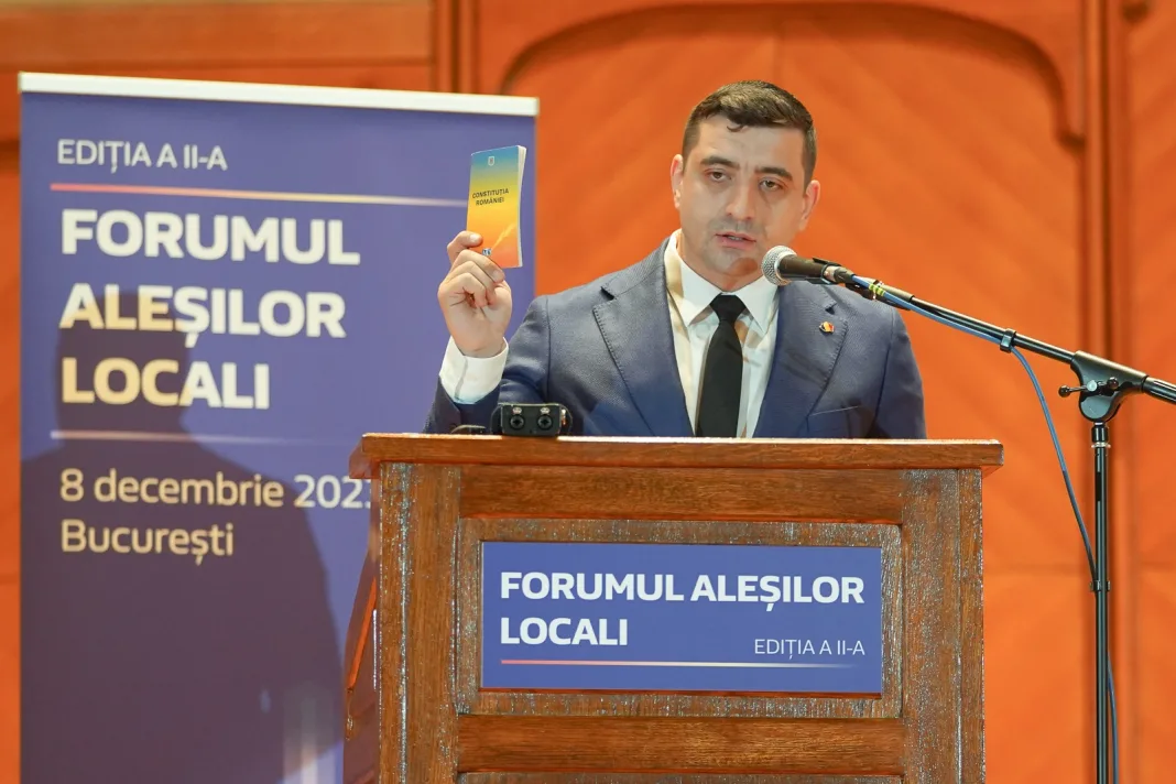 George Simion: „Ne confruntăm la Bruxelles, la Strasbourg și în instituțiile europene cu o birocrație nealeasă care ar vrea să anuleze suveranitatea constituțiilor naționale”