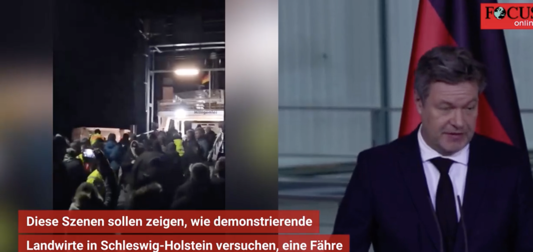 VIDEO/Fermierii germani l-au alergat printr-un port pe ministrul Economiei din cauza planurilor de austeritate
