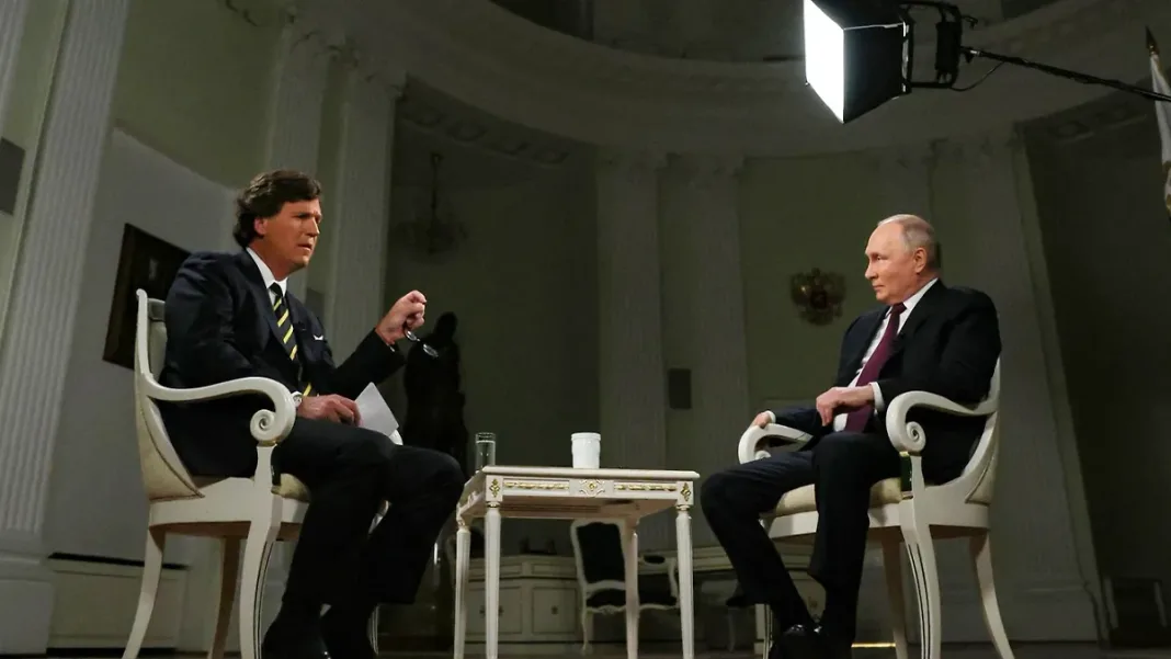 Ce a vrut Kremlinul cu interviul Tucker-Putin