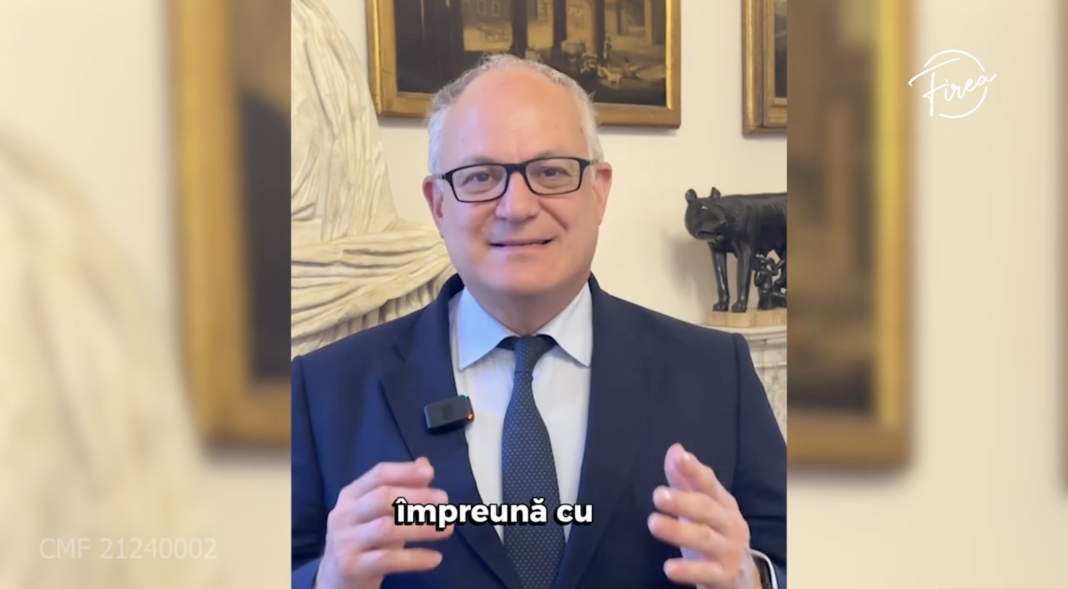 VIDEO/Primarul Romei o susține pe Gabriela Firea