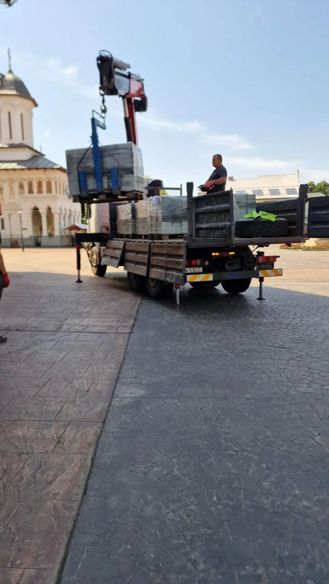 Începe modernizarea centrului pietonal din Târgu Jiu