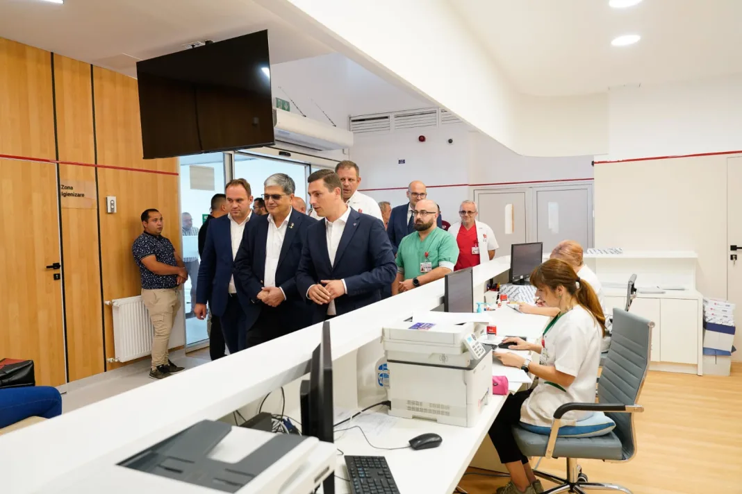 Marcel Boloș, ministrul Finanțelor: „Îi felicit pe Ionel Bogdan și pe Gabriel Ștețco pentru implicarea în susținerea sănătății publice din Maramureș. Toată politica și strategia de investiții care a fost gândită în Maramureș este una importantă, de referință națională”