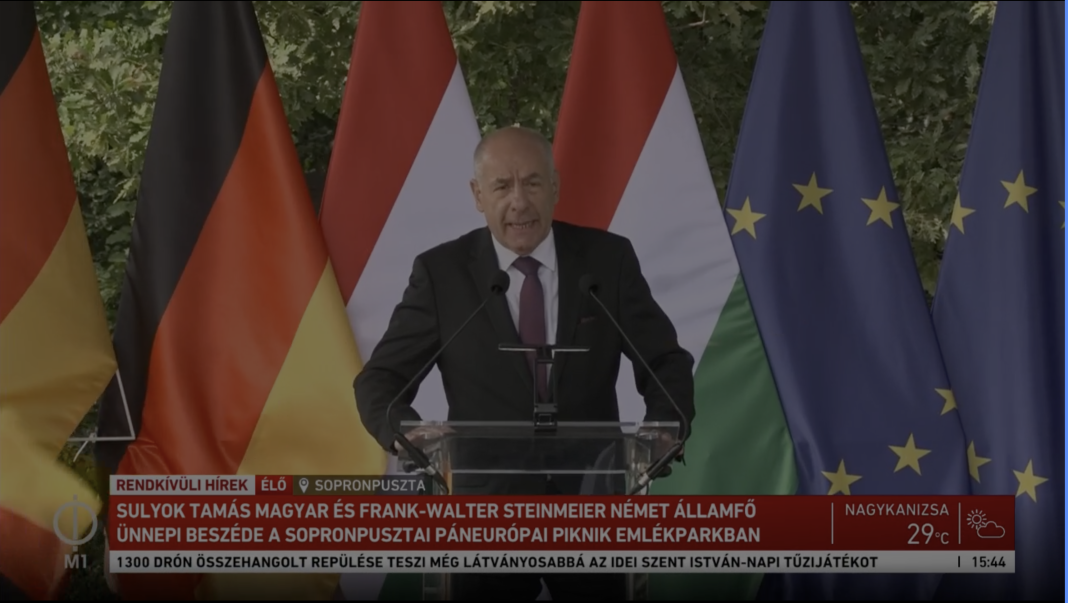Președintele ungar către omologul său german: O alianţă europeană a unor state naţionale independente