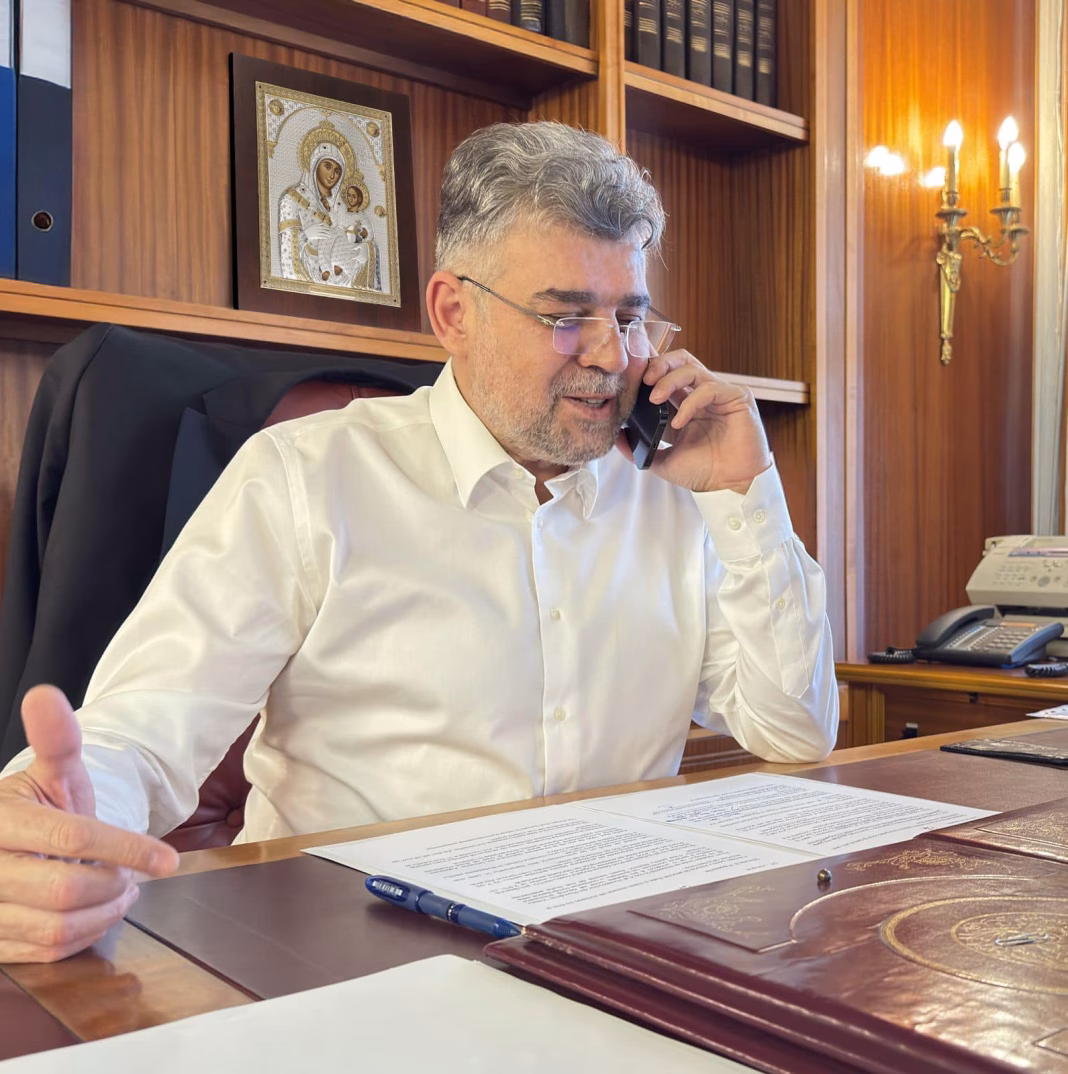 Ciolacu anunță că a avut o conversație „foarte bună” cu Trump