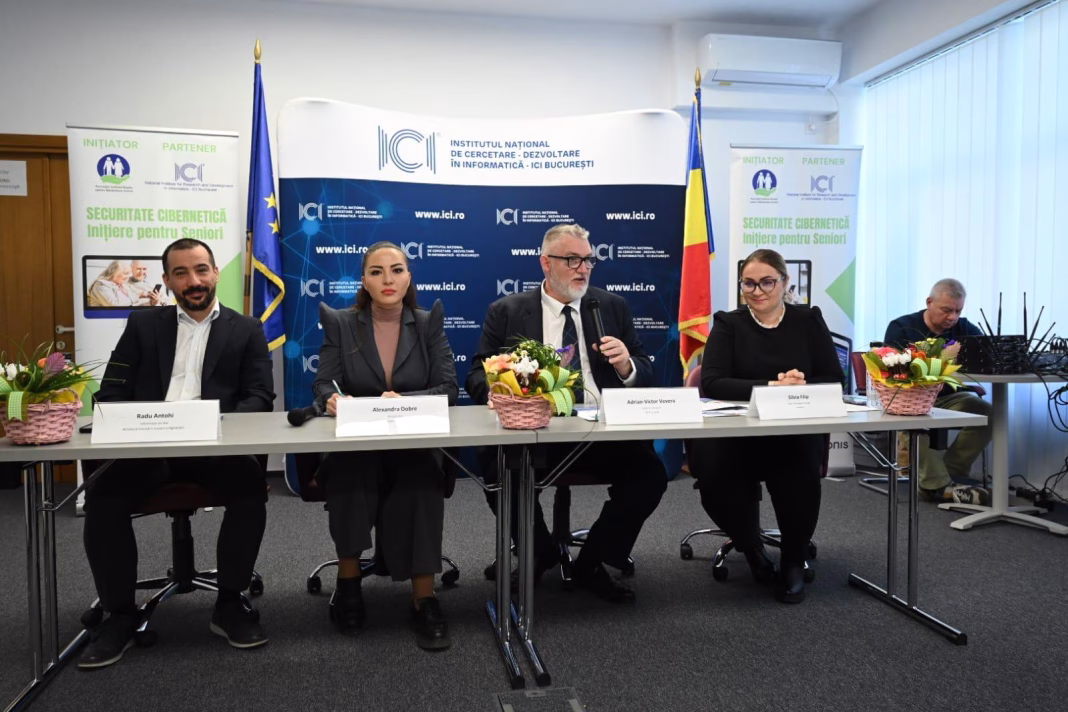Asociaţia Institutul Român pentru Îmbătrânire Activă, în parteneriat cu ICI Bucureşti a lansat programul naţional „SECURITATE CIBERNETICĂ. Inițiere pentru Seniori”