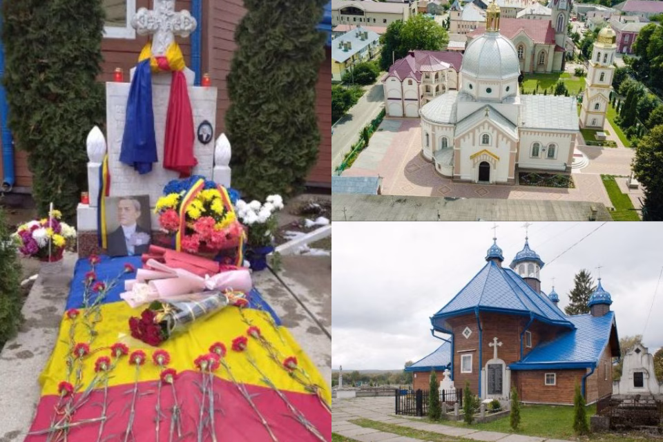 Ucrainienii vor să ia biserica unde se află mormântul lui Iancu Flondor, lider al unirii Bucovinei cu România si unde slujbele se țin in română. Apelul preotului Covalciuc: Să ne apărăm credința și casa noastră spirituală