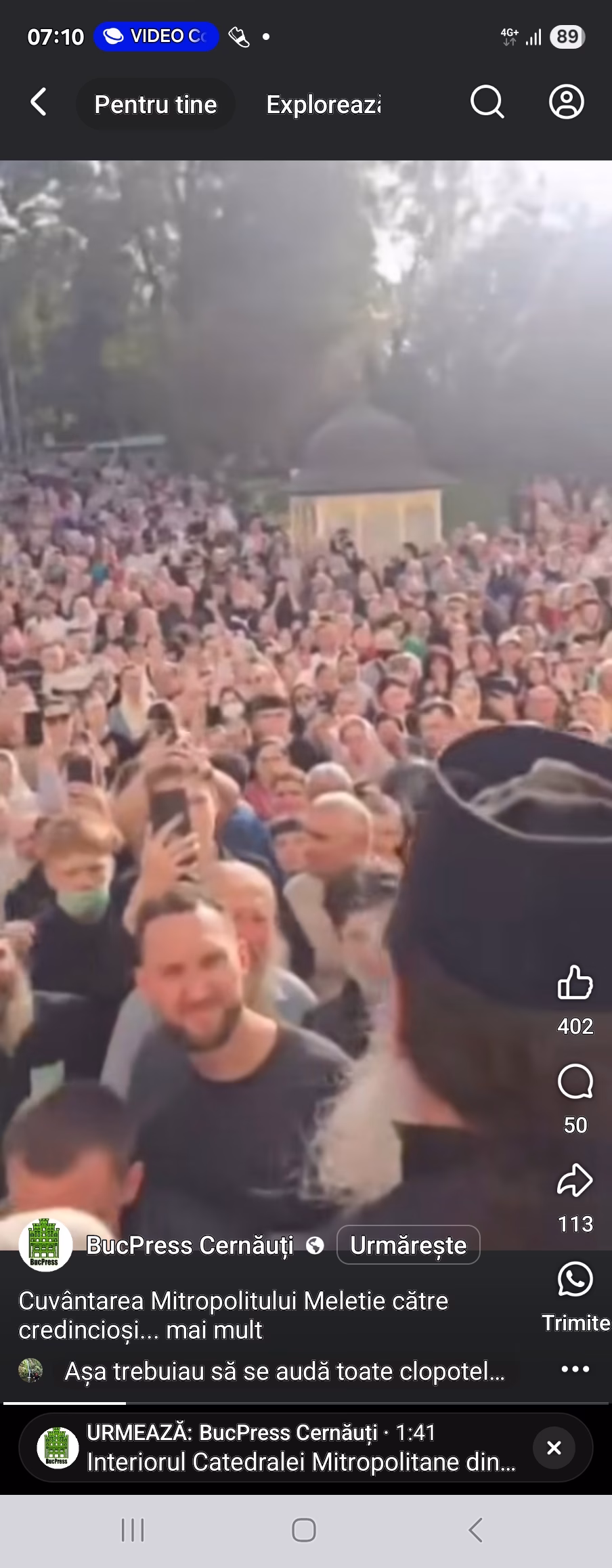 Oamenii lui Zelenski cu fețe acoperite au luat cu asalt Catedrala românească din Cernăuți: Preoți bătuți și biserica distrusă