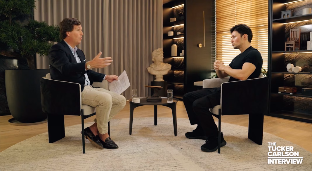 Durov, interviu cu Tucker Carlson: E ca și cum l-ai aresta pe Trump pentru că unul dintre cei 350 de milioane de americani a comis o crimă. Sau ca și cum l-ai băga pe Macron la închisoare pentru un jaf la Toulouse