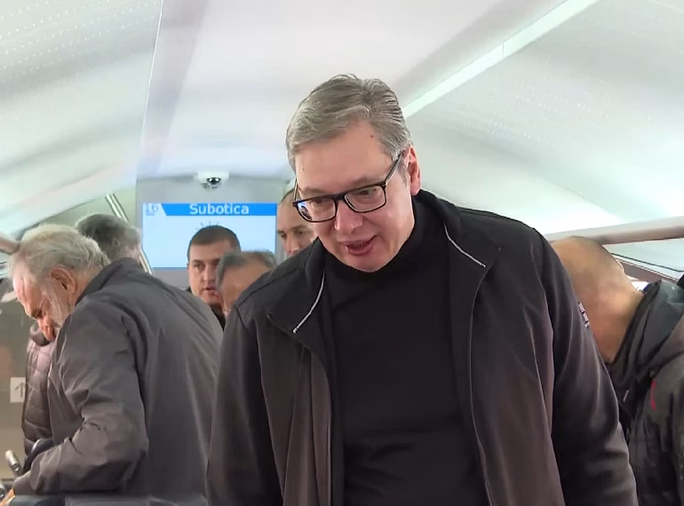 Vučić: Linia ferată rapidă Belgrad-Budapesta va fi pusă în funcțiune pentru traficul de marfă în termen de 2 luni, iar pentru traficul de pasageri la începutul lunii martie a anului viitor
