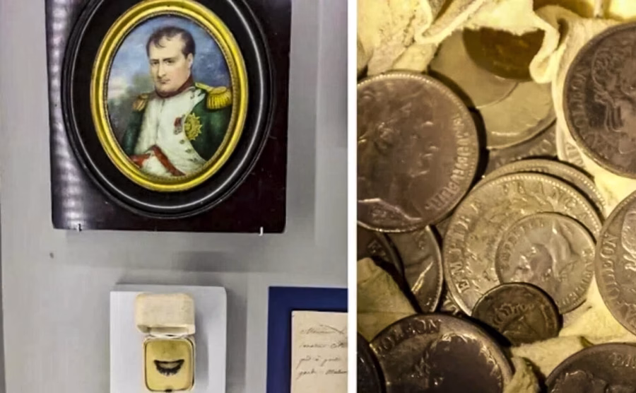 Hoții au furat inelul de aur al lui Napoleon