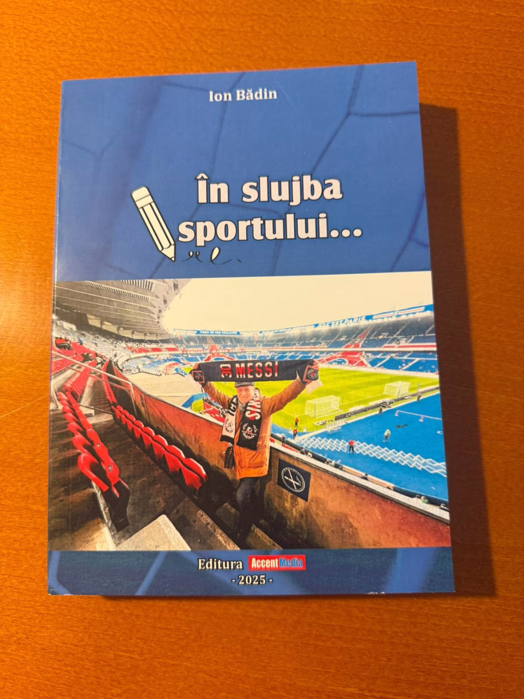 „În slujba sportului”,o carte-document semnată de jurnalistul Ion Bădin