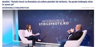 Armand Goșu susține că România ar putea pierde teritorii „anul ăsta sau anul viitor”: Să fii astăzi cu americanii înseamnă să fii cu Putin