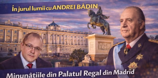 Reportaj Andrei Bădin pe YouTube: Minunățiile din Palatul Regal din Madrid și decăderea Regelui care a creat Spania modernă